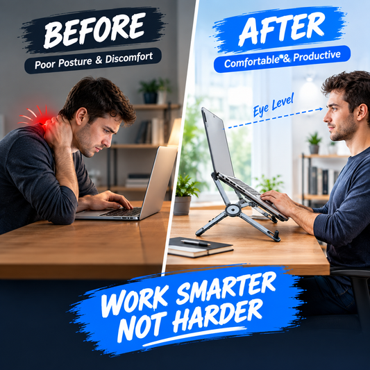 Foldable Multi Angle Laptop Mobile Stand