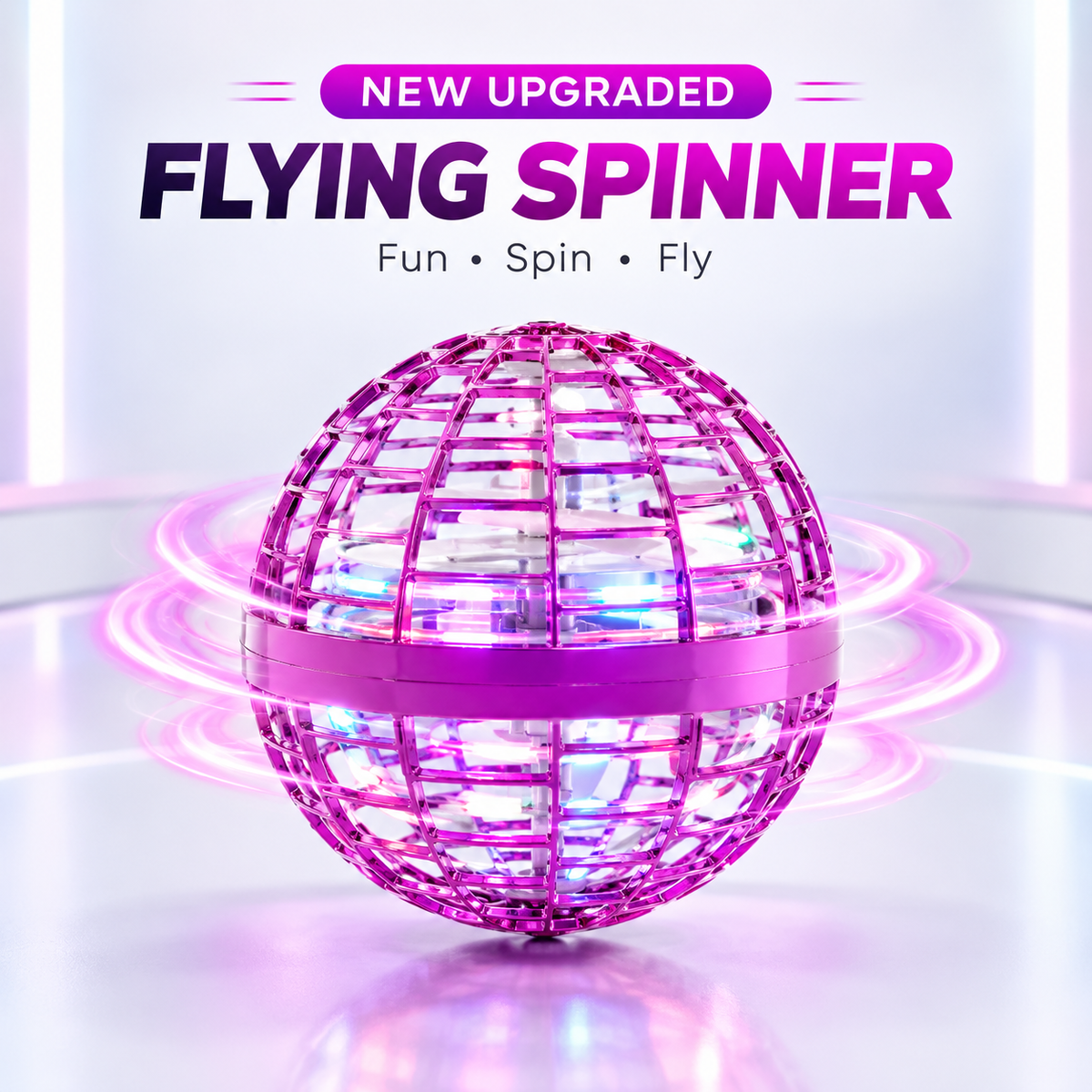Flying Rotating Hover Ball