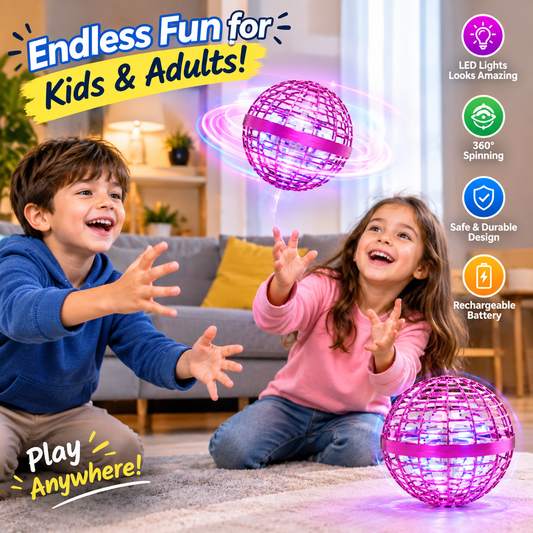 Flying Rotating Hover Ball
