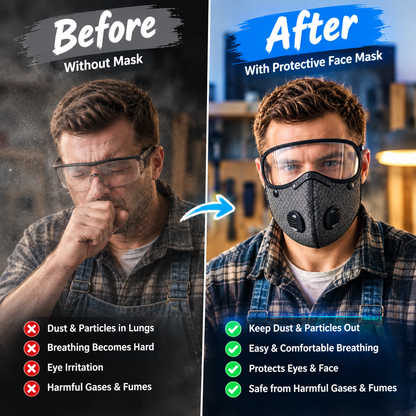 Breathing Valve Face Mask