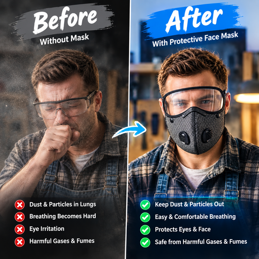 Breathing Valve Face Mask